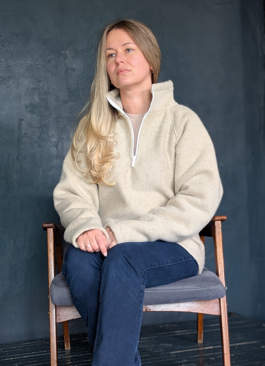 Petros Thick Wool Fleece 1/3 zipper