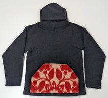 Load image into Gallery viewer, Petros Merino Wool hoodie with color pocket
